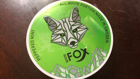 White Fox Peppered Mint (Nicotine Pouches) Review