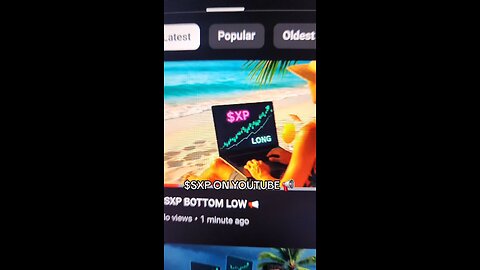 $SXP ON YOUTUBE 📢