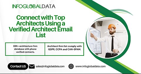 Connect with Top Architects Using a Verified Architect Email List | Powered by InfoGlobalData