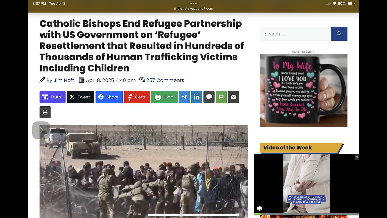 Catholic Bishops End Refugee Partnership with US Government on ‘Refugee’ Resettlement