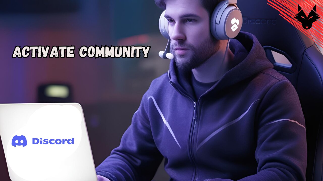 How to activate community on a discord server