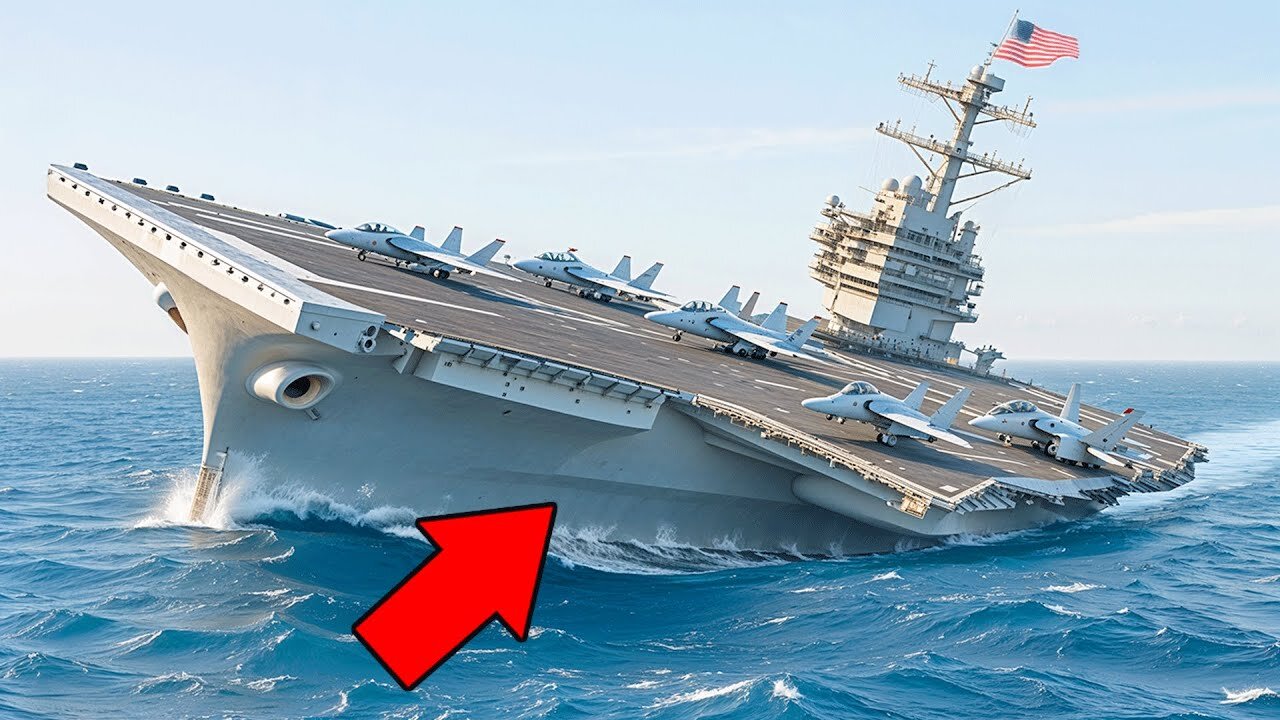 $13.2B US Aircraft Carrier Arrives in Middle East - Then THIS Happened