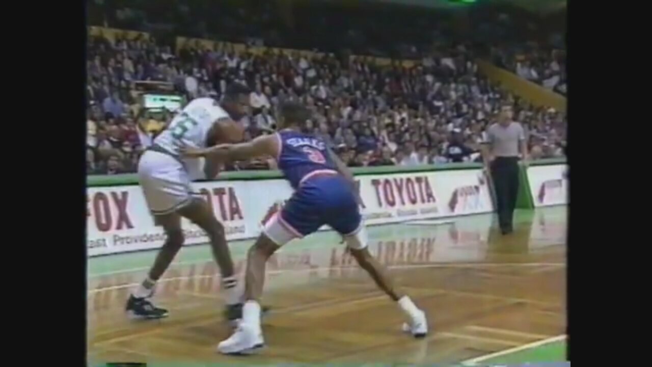 Reggie Lewis 33 Points 3 Stl Vs. Knicks, 1991-92.