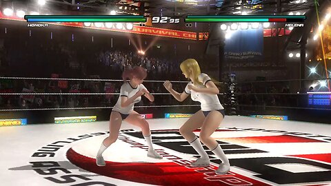 Honoka + Hitomi vs Helena + Rachel