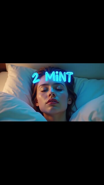 I Learned to Fall Asleep in 2 Minutes 😴💤 (Military Method!)