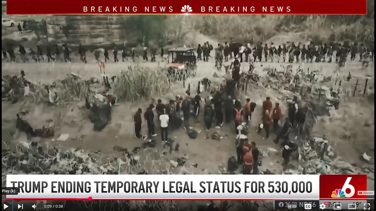 Trump ends temporary legal status for 530k - Media Narrative Ignores KEY Words, Use MAD Math