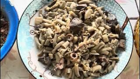 Lamb tripe (Guts) with livers Curry