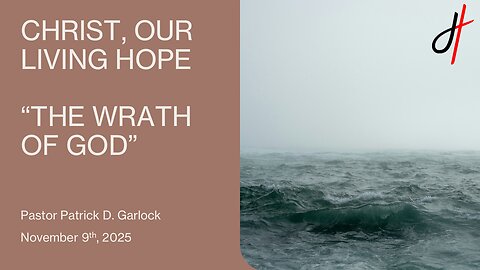 The Book of Revelation 16 - "The Wrath of God"