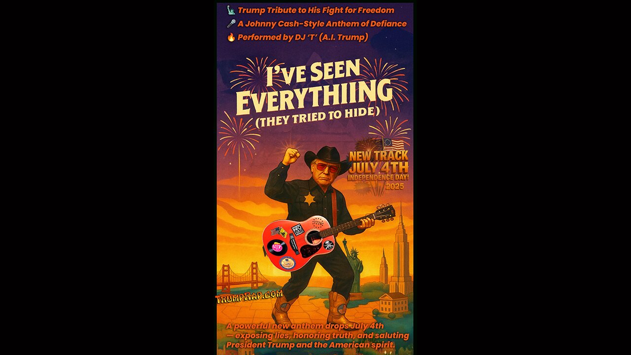 🎤 “I’ve Seen Everything (They Tried to Hide)” Performed by DJ 'T' (A.I. Trump) 🔥