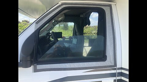RMC90 Motorhome Cab Window Screens & Solar A/C Main Area #2