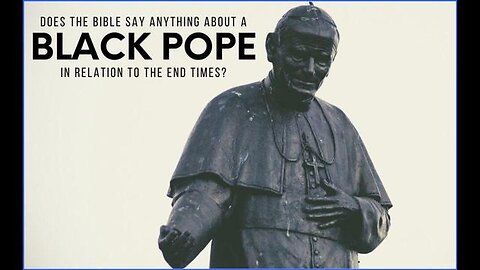 HOLY MOLY!! THE BLACK POPE (( IS )) PETER THE ROMAN!!! THE NEW POPE IS PETER JUST IN HEBREW GEMATRIA