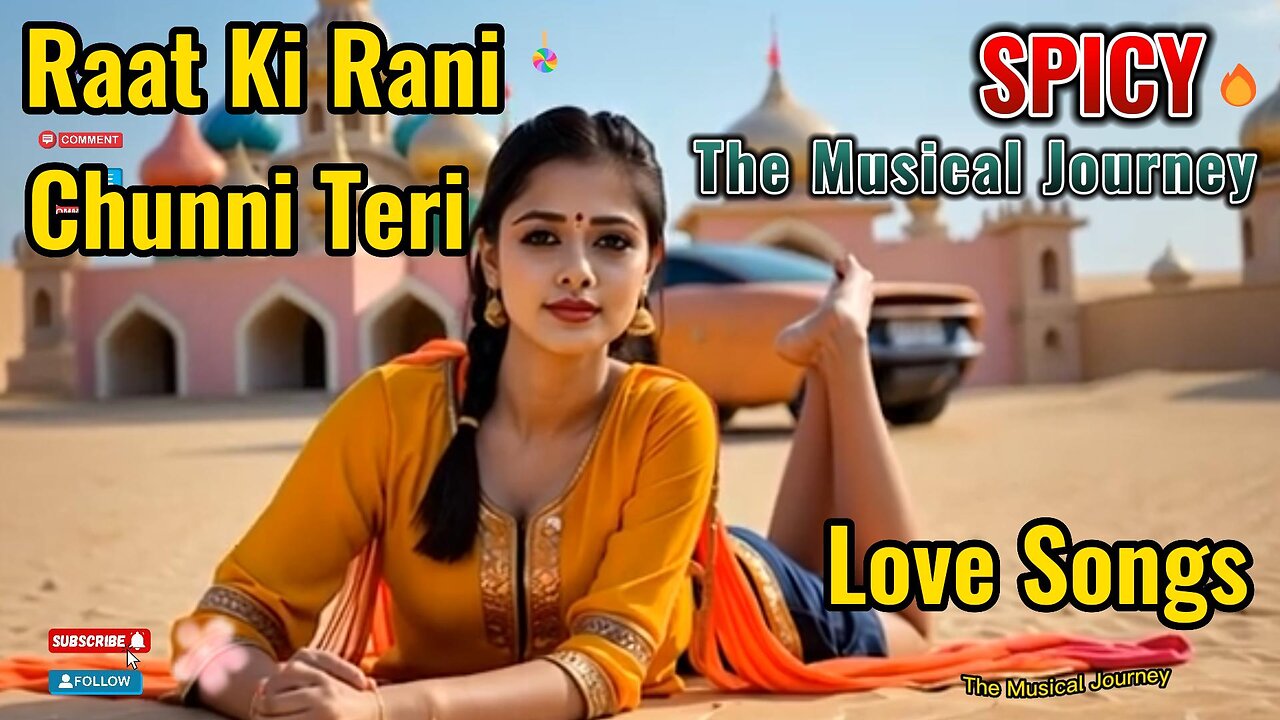 Raat Ki Rani | Chunni Teri | Hindi | Punjabi | Love Song | DJ Mix | 2 in 1