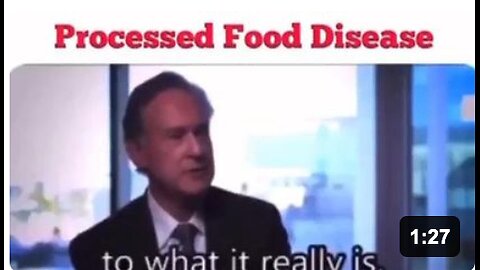 Big Causer of Diabetics "Processed Foods"