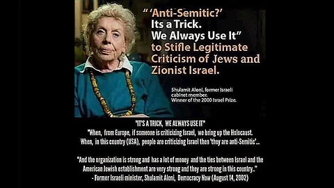 Antisemitism is a trick