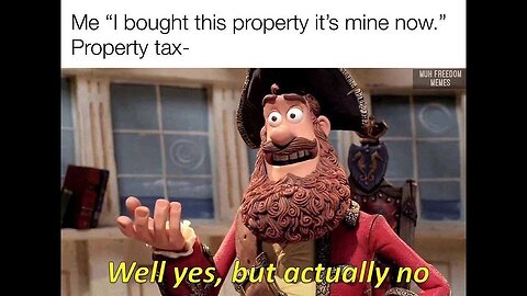 DeSantis states that property tax is a scam! Which it is!