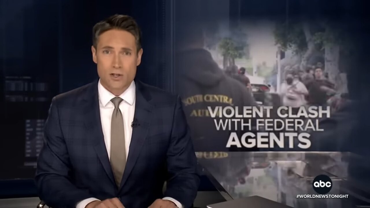 Protests escalate into conflict in Los Angeles