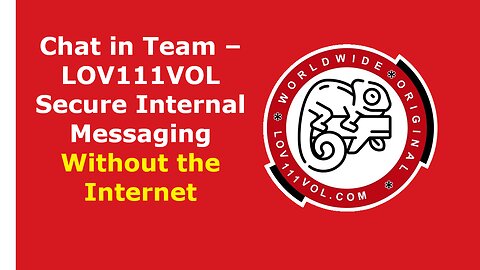 Team Messaging – Stay Connected Even Without Internet (Full Version Starts After 50 Seconds)