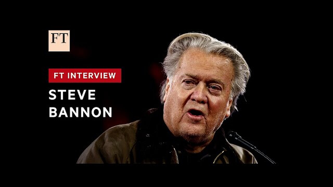Steve Bannon - ‘President Trump will serve a third term’ - FT