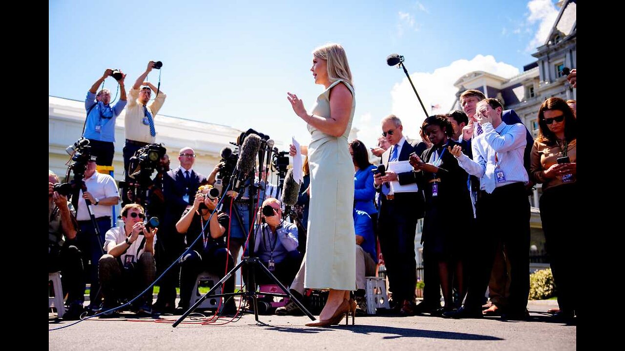 WH Press Sec. Leavitt Signal Chat Review 'Closed'