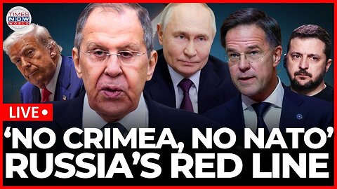 News Live| Lavrov Signals No Pullback: “Russia Does Not Negotiate Its Own Territory''