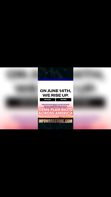 Alex Jones: Democrats Plan Riots Across America on June 14 - 6/10/25