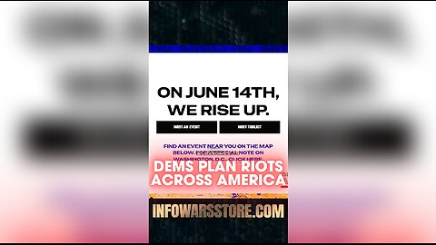 Alex Jones: Democrats Plan Riots Across America on June 14 - 6/10/25