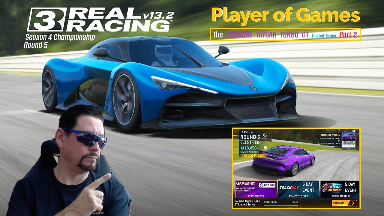 Player of Games: Real Racing 3 Update 13.2: The PORSCHE TAYCAN TURBO GT Limited Series Part 2