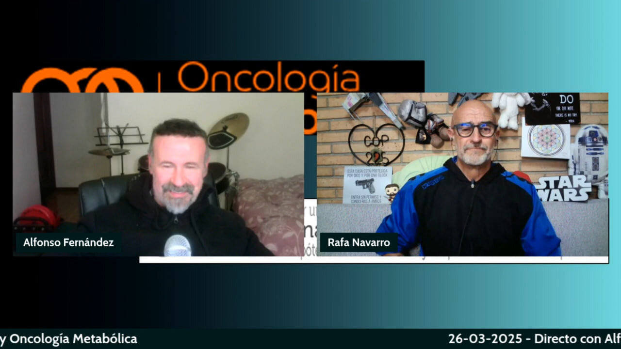 26-03-2025 - Directo con Alfonso Fernández - Cáncer Integral y Oncología Metabólica