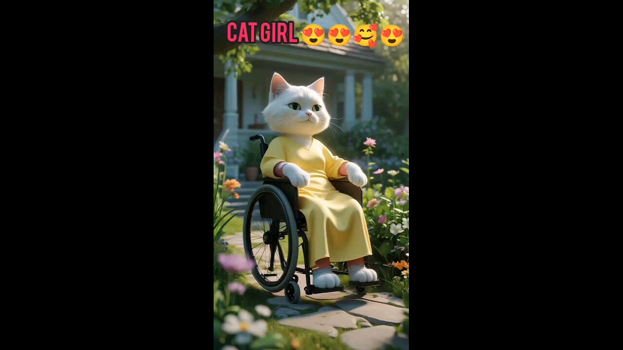 cat girl 💚💜