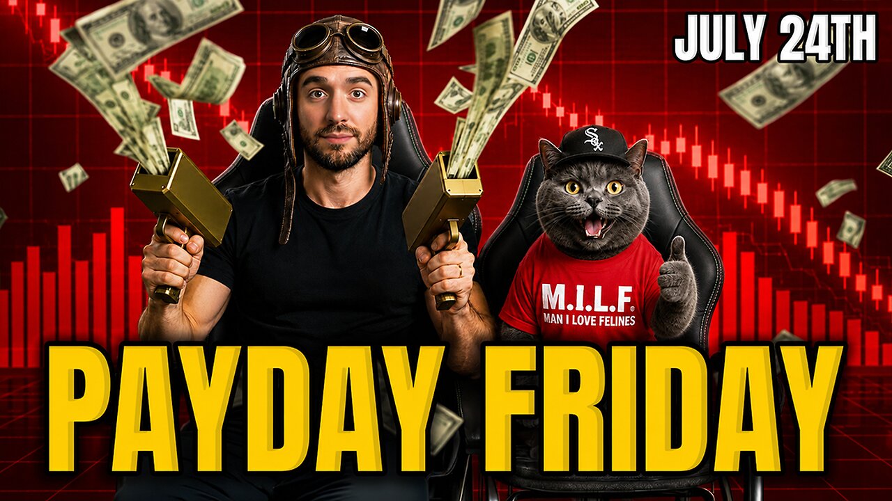 LIVE DAY TRADING: The MK Show (July 24th) thumbnail