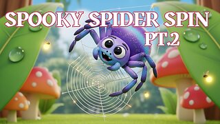 Spooky Spider Spin Pt.2 | Halloween Dance & Sing-Along Song for Kids