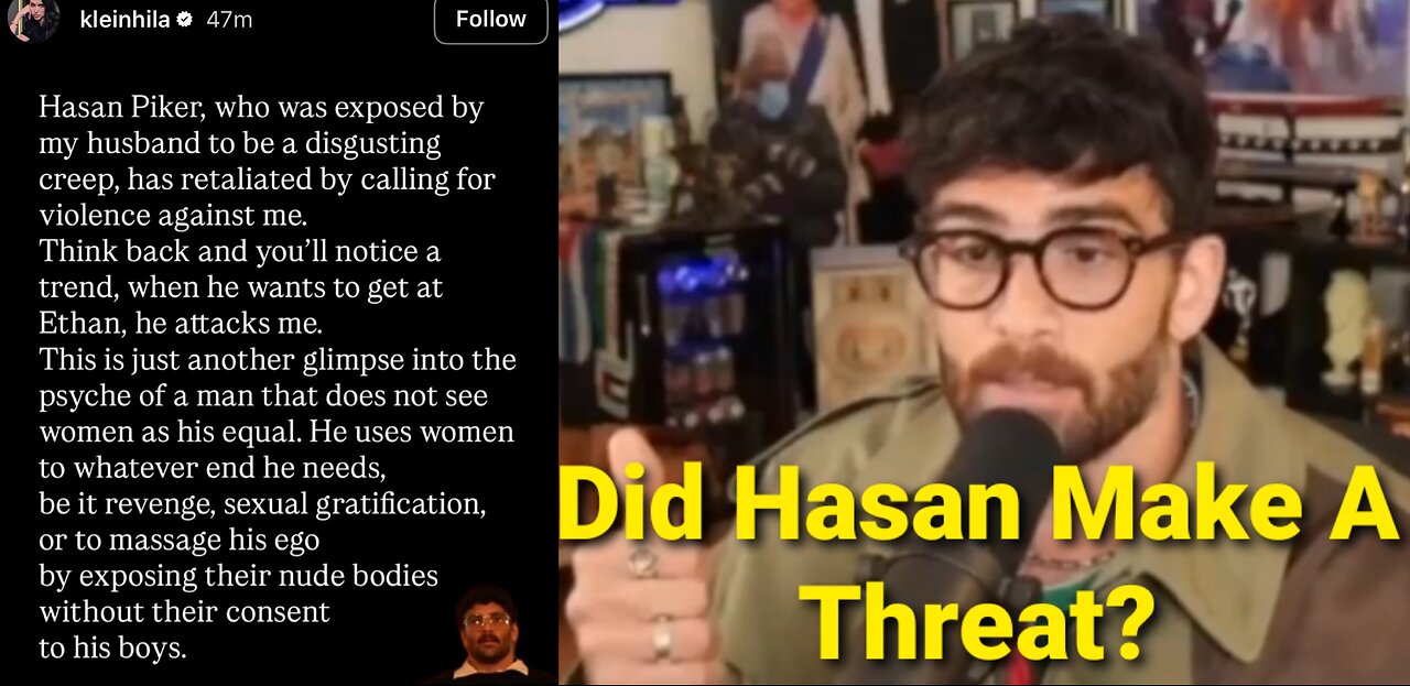 Did Hasan Piker Call For VIOLENCE Against Ethan & Hila Klein