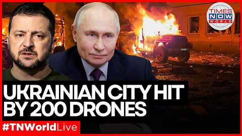 LIVE | Russia Unleashes Devastating Drone Barrage on Kropyvnytskyi | World News Live | Russia