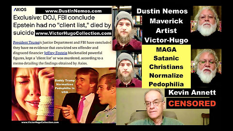 Dustin Nemos Victor Hugo - Trump's Coverup 4 Pal Epstein's List Scandal (And Maxwell's) - LANGUAGE
