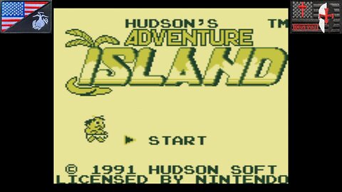 Adventure Island (Nintendo Game Boy - Attract Mode) [NA Version of "高橋名人の冒険島II"]