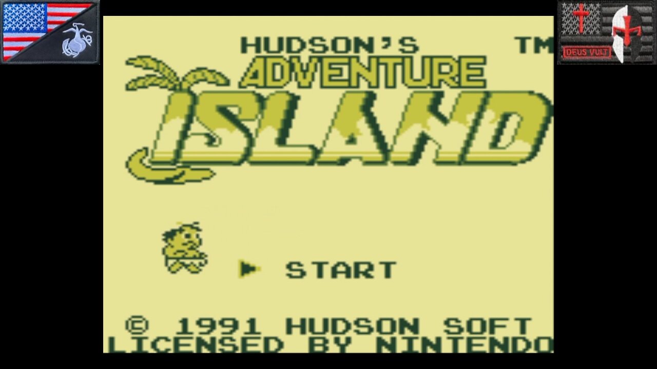 Adventure Island (Nintendo Game Boy - Attract Mode) [NA Version of "高橋名人の冒険島II"]