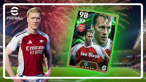 Lee Dixon Epic Card Review, Build & Gameplay | eFootball | Player Review