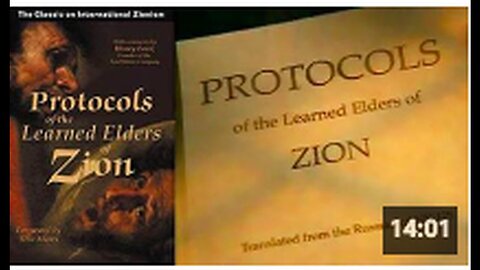 "Protocols of the Learned Elders of Zion" by Dr. William Pierce