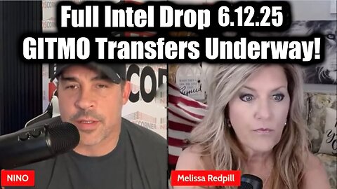 David Rodriguez & Melissa Redpill Full Intel Drop 6.12.25 - GITMO Transfers Underway!. Bannons War Room