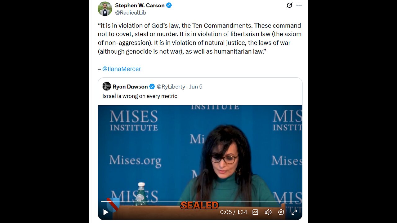 The Indictment Against Israel IS Hermetically Sealed