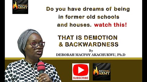 DEALING WITH THE SPIRIT OF DEMOTION BY BISHOP DEBORAH MACFOY AKACHUKWU, Ph.D