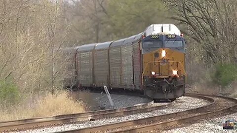 CSX Trains from Lodi, Ohio April 18, 2025 Part 2