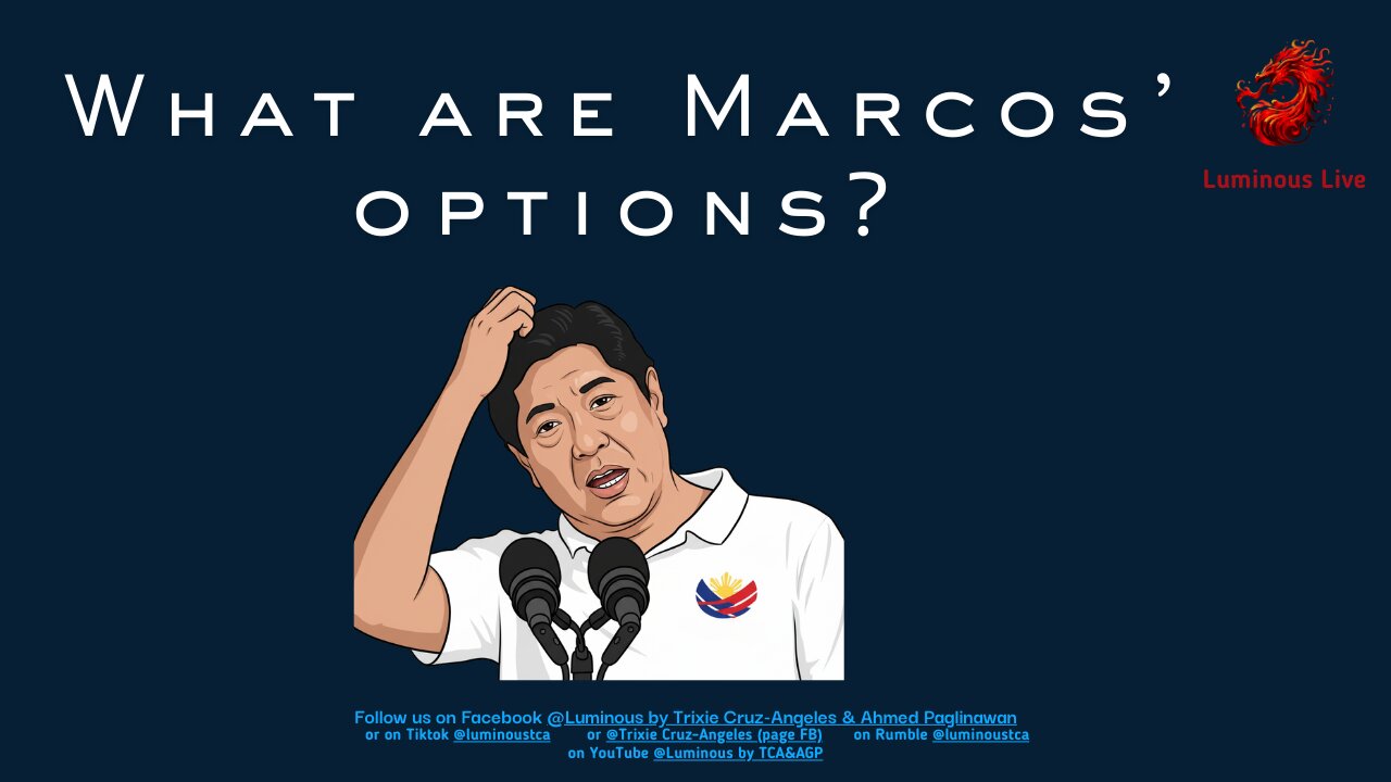 What are Marcos' options?