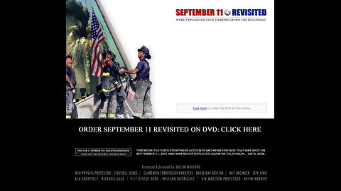 September 11th Revisited Were Explosives Used To Bring Down The Buildings?