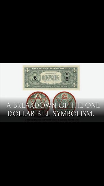 Here is a breakdown of the One dollar bill symbolism.
