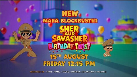 Little Singham Sher Aur Savasher Birthday Twist | King Shahapur Tv Kids