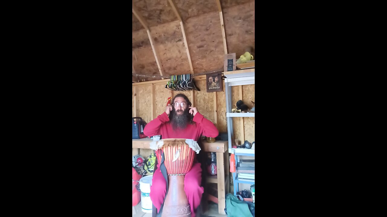 Tribal drum for a song I am working on. #CRA #HOVR #Tribaldrums