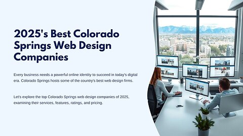 2025’s Best Colorado Springs Web Design Companies – Find the Perfect Fit!