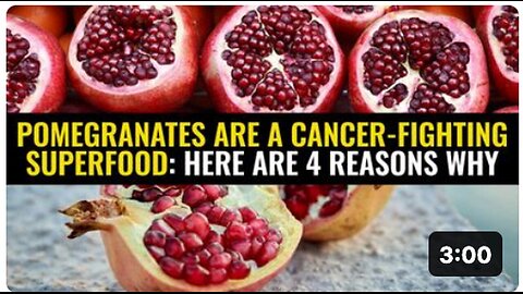"4 Reasons Why Pomegranates Are a Cancer-Fighting Superfood"