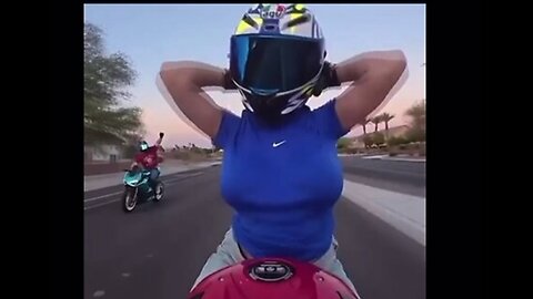POV: You Just Got Smoked by a Biker Queen